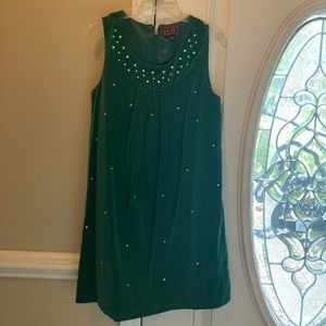 Holiday dress one size 14 jumper or can be worn without a blouse